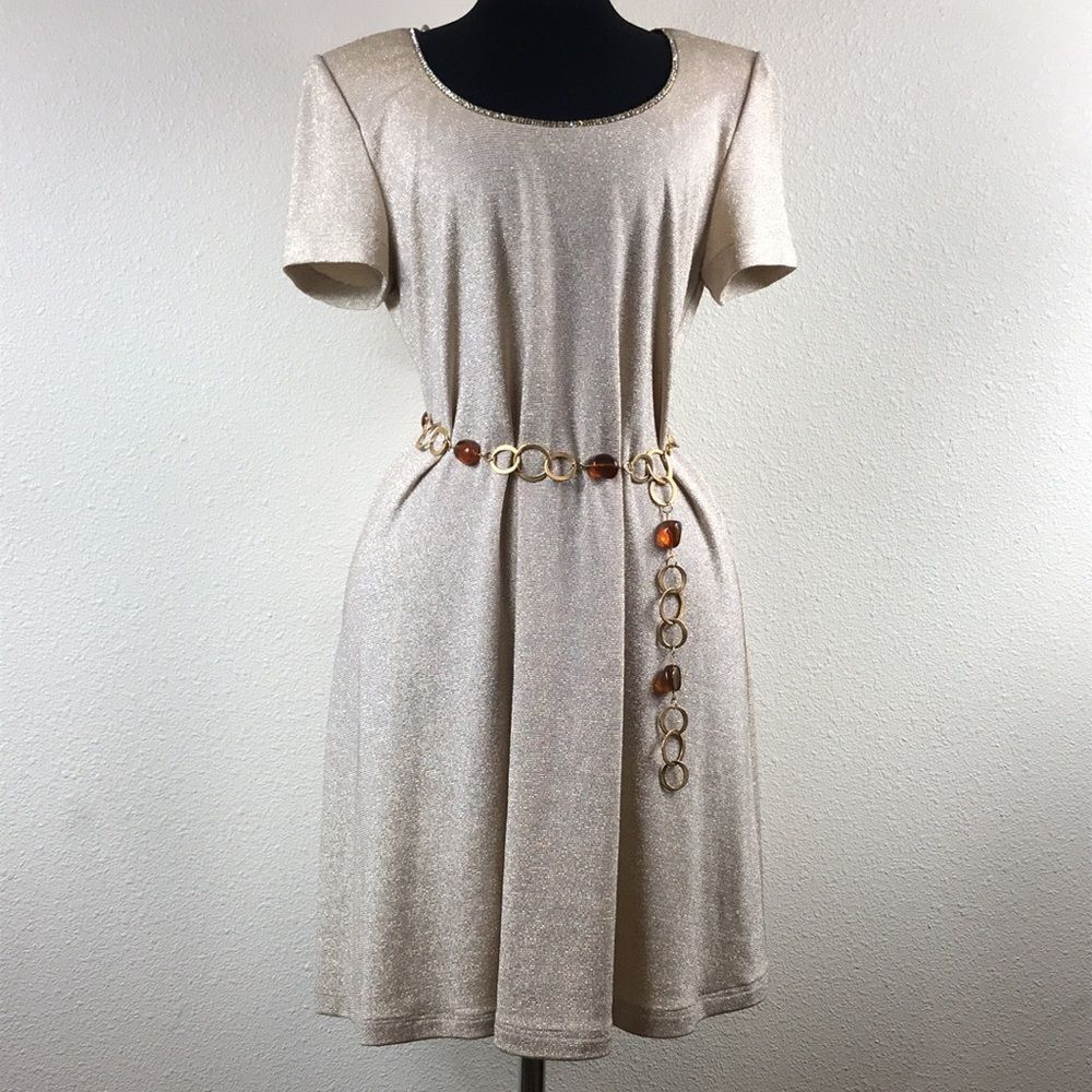 VINTAGE EVER BEAUTY MADE IN USA WOMEN DRESS SIZE 10 - Picture 3 of 15
